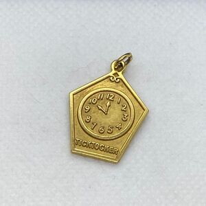 💛 Vintage 10k Gold Filled TickTocker Pendant